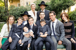 Ehpraim and Esther Shore with their family